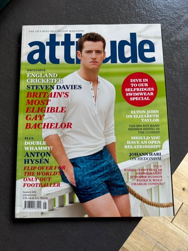 Attitude magazine issue - attitude,