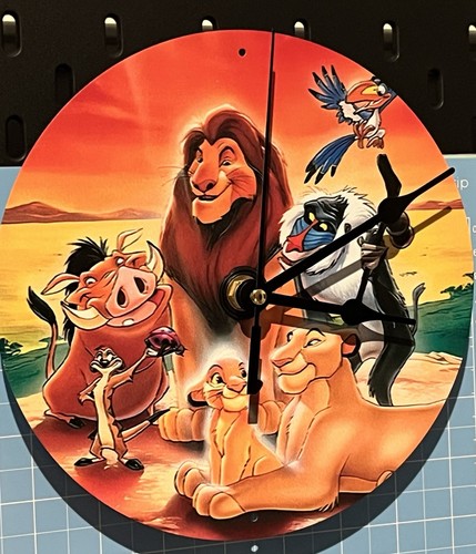 Lion king clock - lion,
