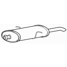 Quality Rear Exhaust Silencer