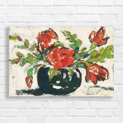 Bold floral abstract original - abstract,
