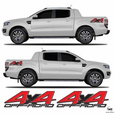 4x4 Off Road Vinyl Decal Sticker Fits All Wheel Drive L200 Jimny Ranger Navara