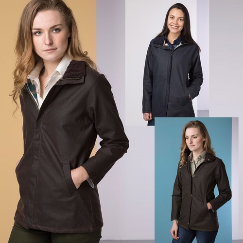 Ladies wax jacket - wax,