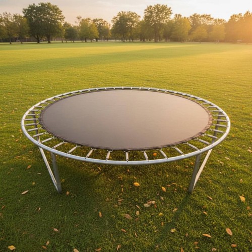 Round trampoline mat heavy - round,