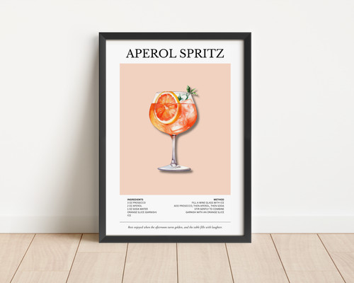 Aperol spritz cocktail - aperol, recipe