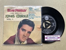 Elvis Presley - King Creole / New Orleans  -  E.P   -  7" Jukebox vinyl