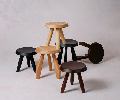 Wooden stool berger milking - stool,,