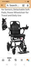 Light weight folding - light, electric