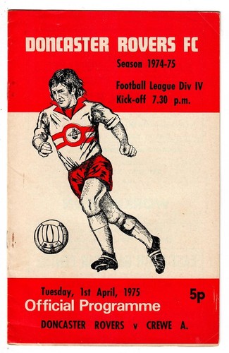 Doncaster rovers 1974 - rovers, 1974-75