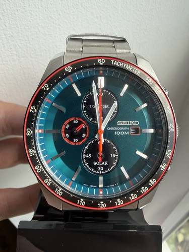 Seiko solar chronograph - seiko,