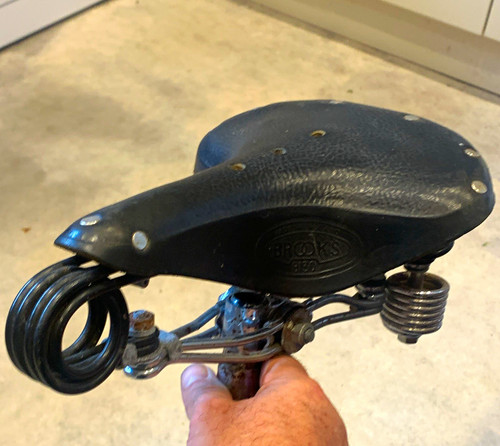Brooks b130 black leather - brooks,