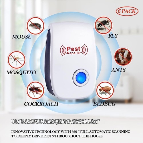 5pack ultrasonic pest repeller - ultrasonic,