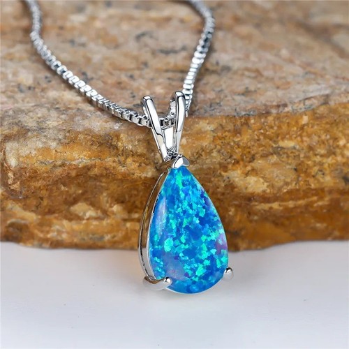 White opal stone - opal,
