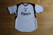 Liverpool 2001 Reebok Vintage Carlsberg away Shirt (S) Size Small