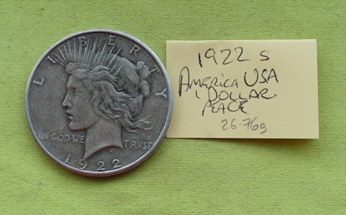 1922 silver usa american - 1922,