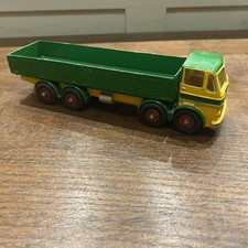 DINKY.1:43. VINTAGE. LEYLAND OCTOPUS 8 WHEEL DROP SIDE LORRY.  REPAINTED #887