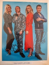 Holly Willoughby, Keith Lemon, Fearne Cotton & Gino D'Acampo Signed Photo