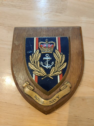 Vintage wooden royal navy - royal,