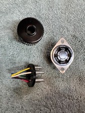 6 Pin tube Socket conector Hammond Leslie Gibson Fender guitar amplifier speaker