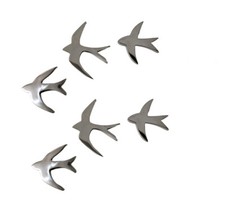 Metal Wall Mount Flying Birds