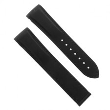 Omega black rubber - omega, 20mm