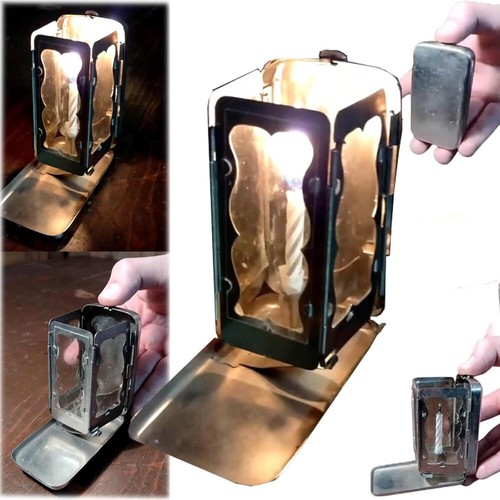Mini folding pocket candle - folding,