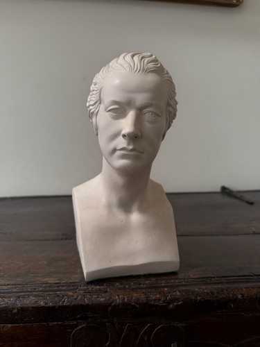 Plaster library bust william - plaster,