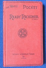 The "Rapid" Pocket Ready Reckoner Vol 1 by J Gall Inglis