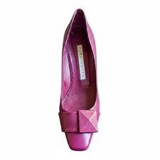Pura Lopez Burgundy Leather