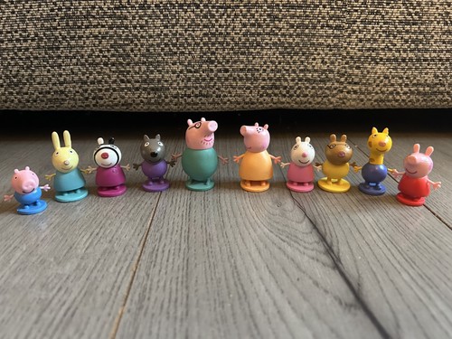 Peppa pig pvc set figurines - peppa,