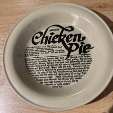 Chicken Pie Plate/Dish -