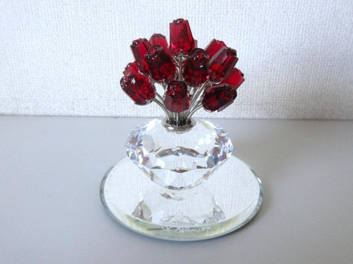 Swarovski the vase roses - vase, of