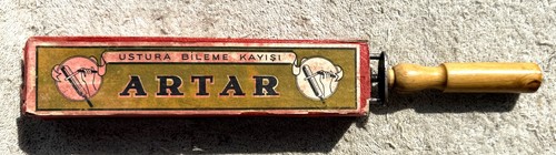 Vintage artar ustura bileme - ustura,