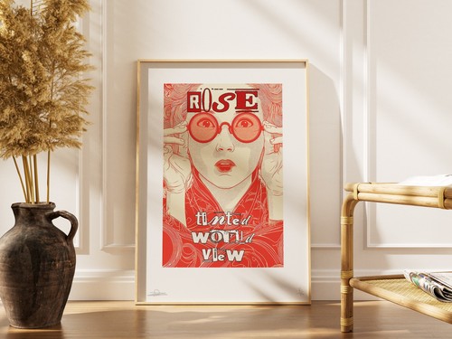 Rose tinted world - rose,