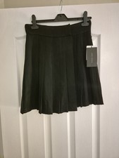 Zara womens black pleated