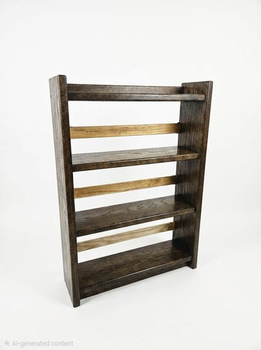 Dark oak bookcase brand new - dark,