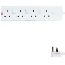 4 Gang Mains Extension Lead