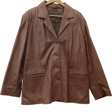 Woodland leather blazer - woodland,