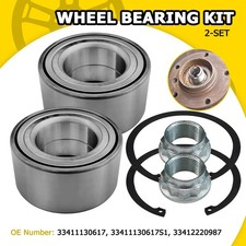 2x Rear Wheel Bearing Hub Nut