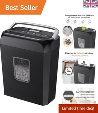 Efficient 6-Sheet Cross Cut