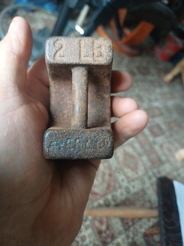 Nice antique avery cast iron - cast,