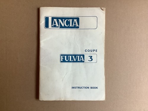 Lancia fulvia coupe series - lancia,
