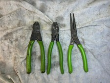 Snap On GREEN 3 Piece  Pliers