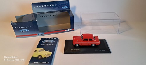 Corgi vanguards ford popular - ford,