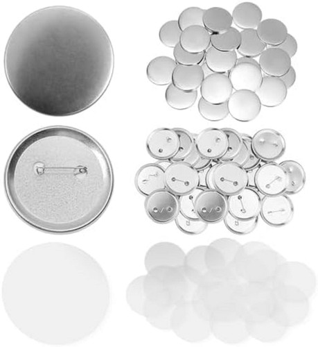 300 pcs 58mm inch - 300, button