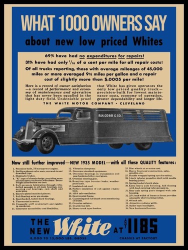 1935 white trucks cleveland - 1935,