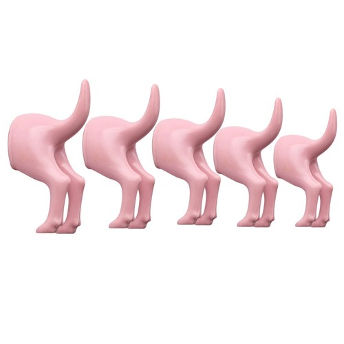 Dog tail wall hooks - tail,