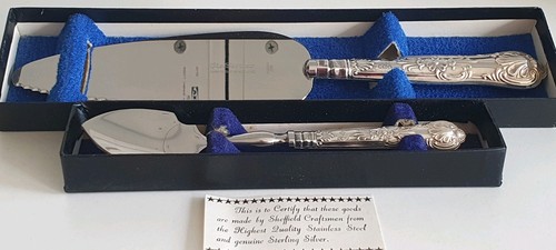 Boxed vintage set sterling - set,