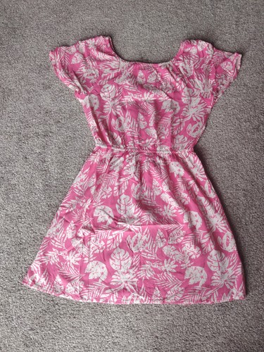 Girls pink tropical leaf - girls, print