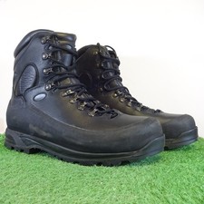 Army Boots Size 9M Mens Black Leather Waterproof Cold Wet Weather Combat RAF