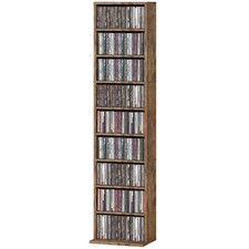 HOMCOM CD/DVD Storage Unit